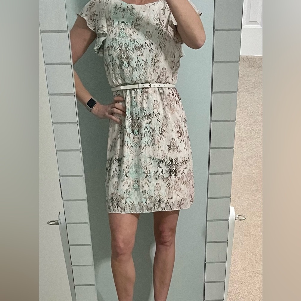 Belted casual dress